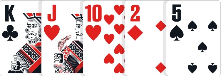 poker hand ranks-high-card