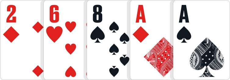 poker hand ranks-pair
